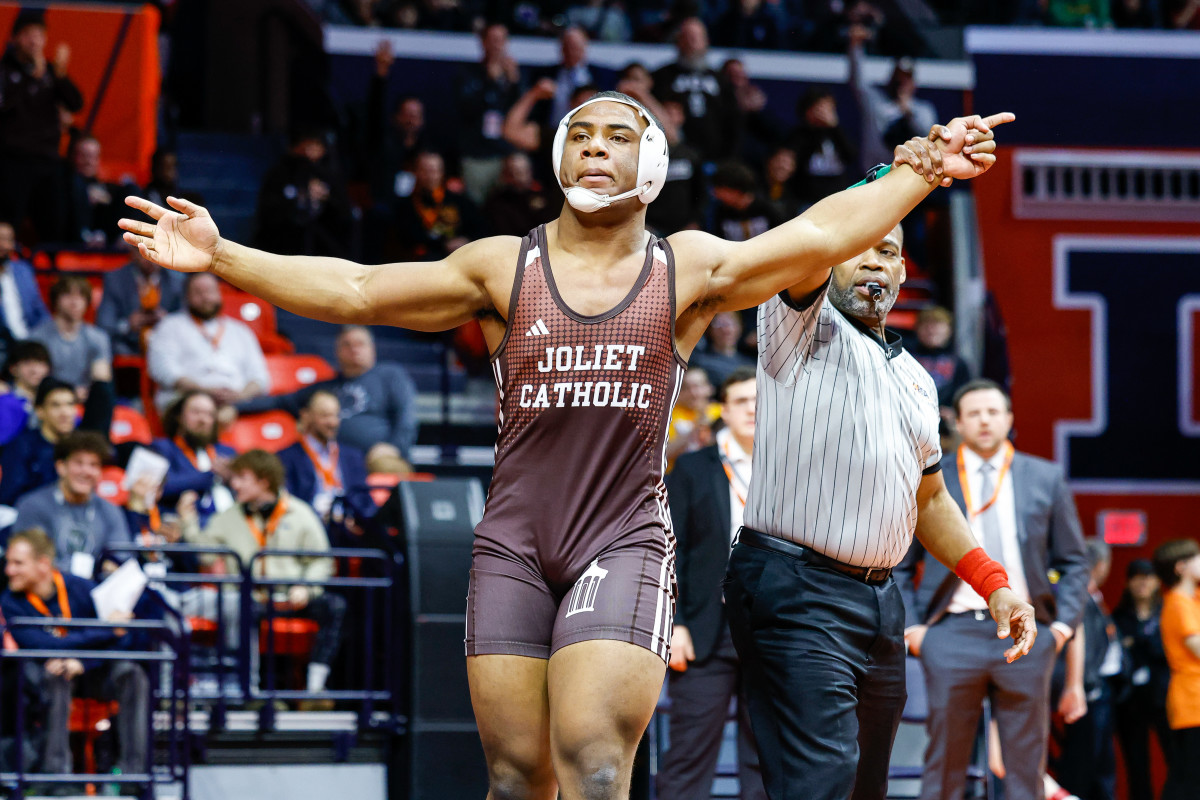 Illinois wrestling championships February 17 2024 Nate Latsch 25947